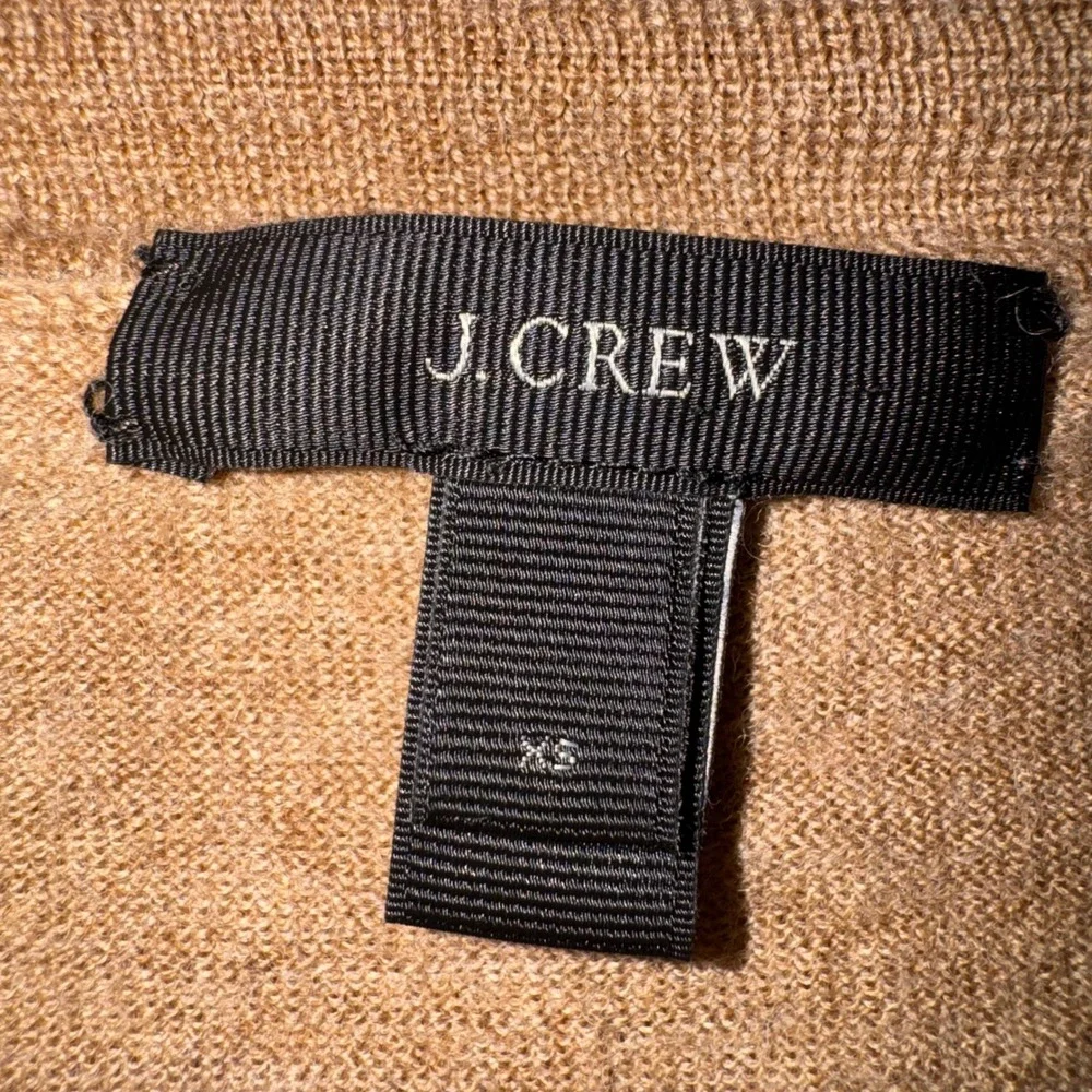 J‎ Crew Striped Merino Wool 3/4 Sleeve Sweater XS